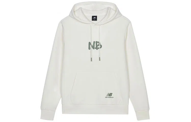 New Balance Hoodie White