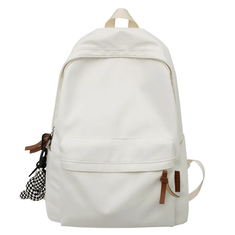 恒源祥 简约纯色暗纹 尼龙 双肩包 男女同款情侣款 多色