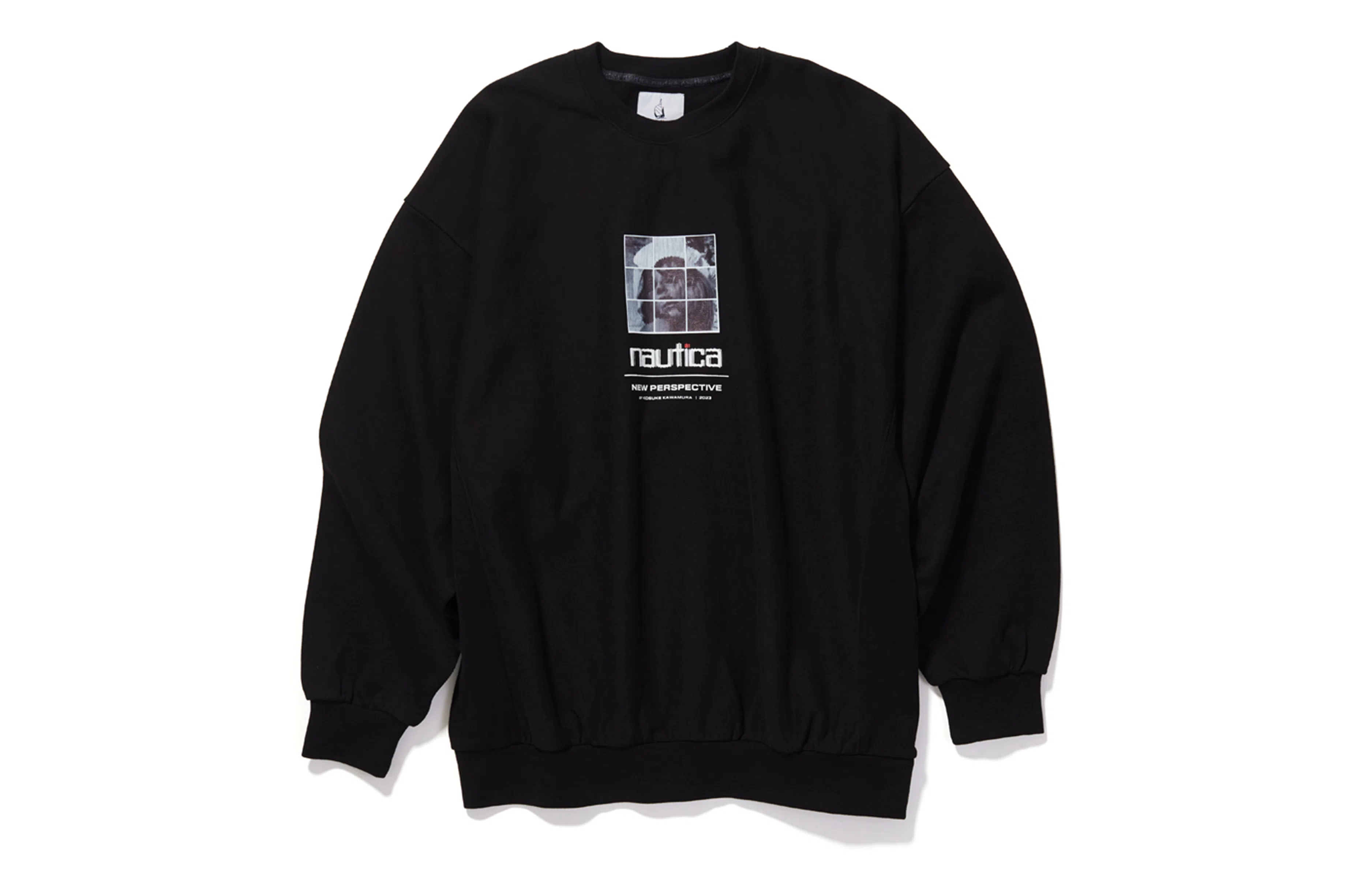 Nautica White Sail FW23 Pullover Sweatshirt