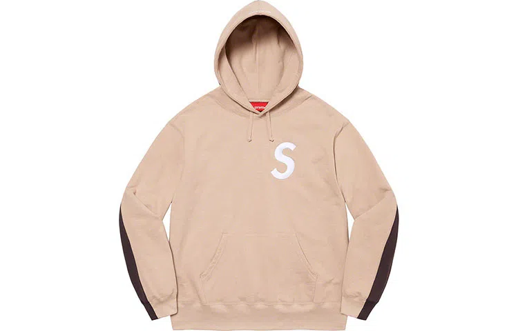 Supreme S Logo Split Hooded Sweatshirt
