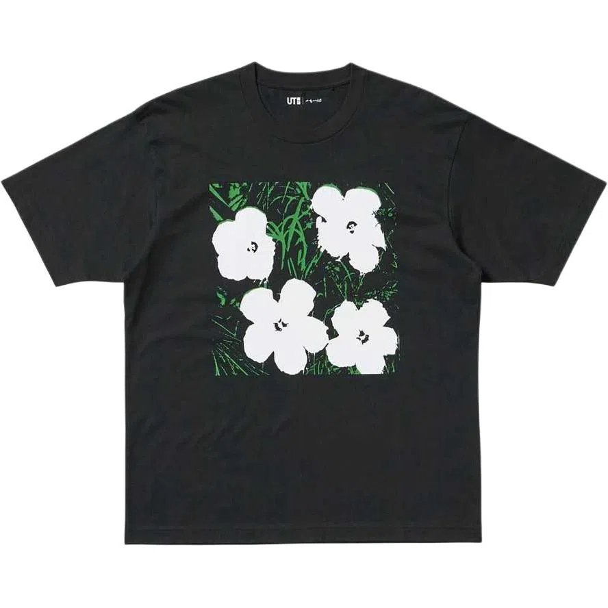 UNIQLO x Andy Warhol SS25 T NY POP ART Black