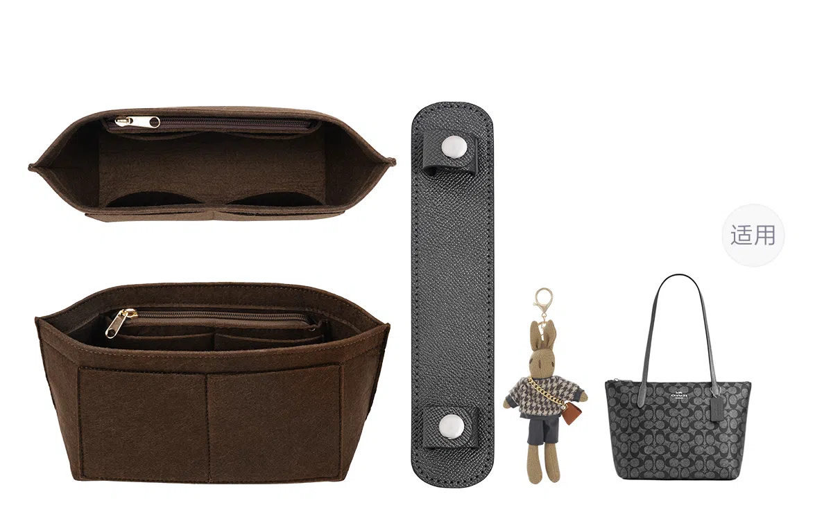 GUYI COACH ZipTop Tote24