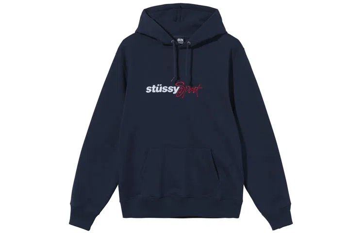 Stussy Sport Embroidered Hoodie