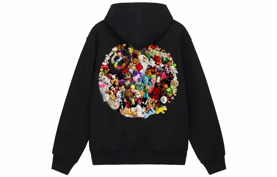 Stussy 8 Ball Plush Hoodie