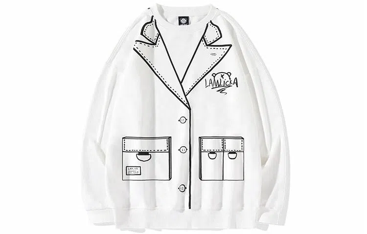 LAMLICKA Sweater White
