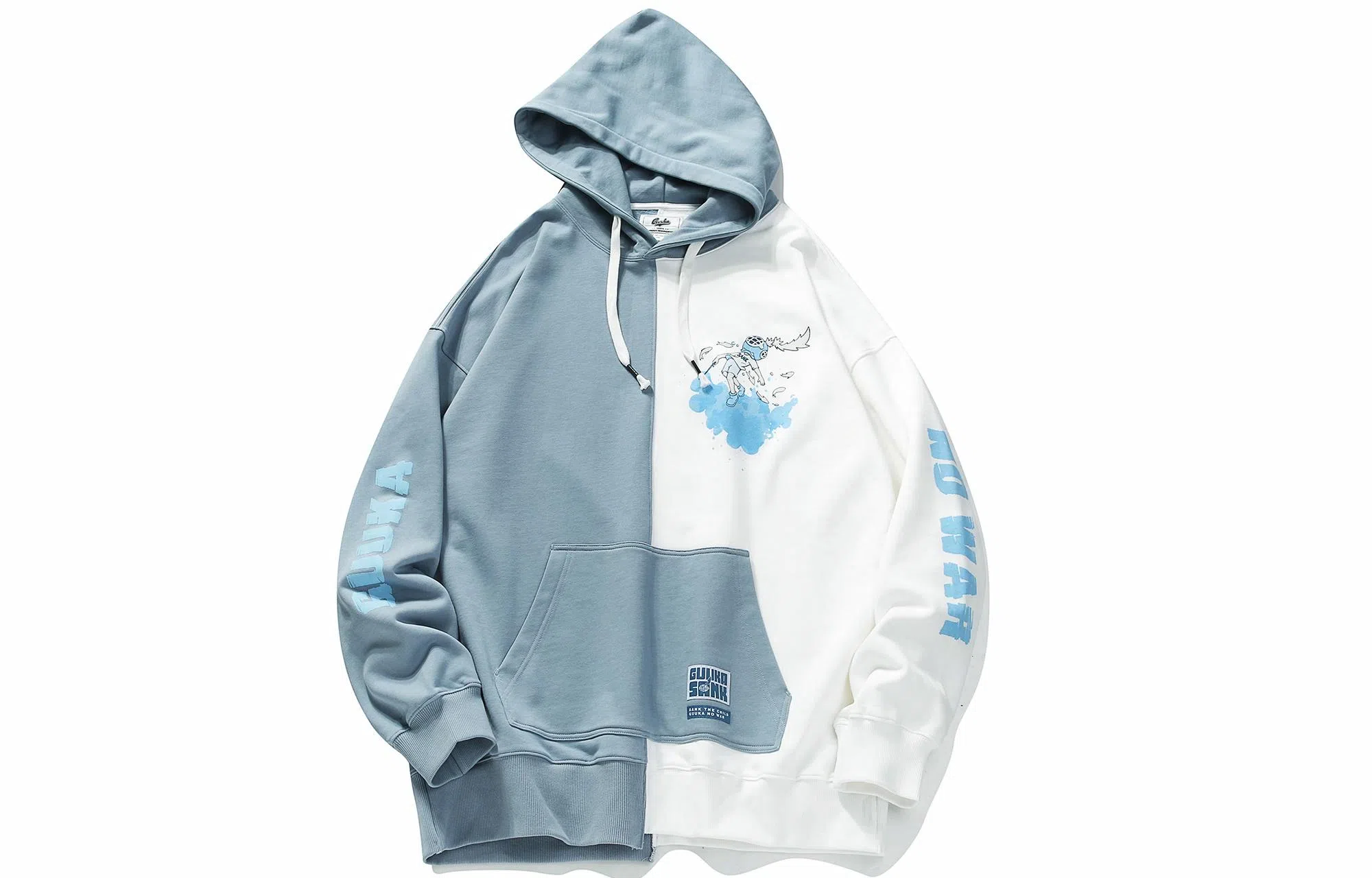 Guuka x SANK TOYS Hoodie White