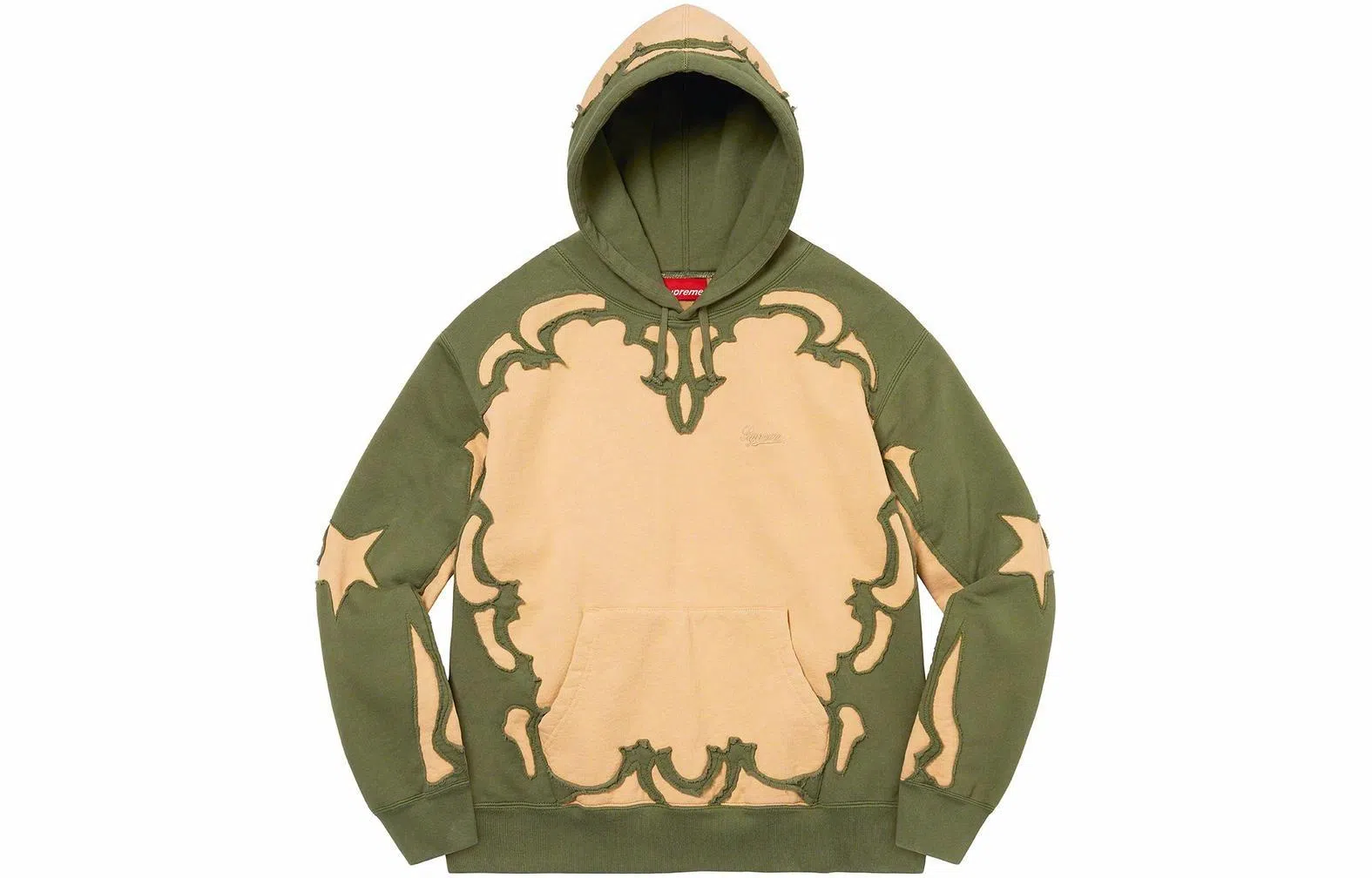 Supreme Western Cut Out Hooded Sweatshirt