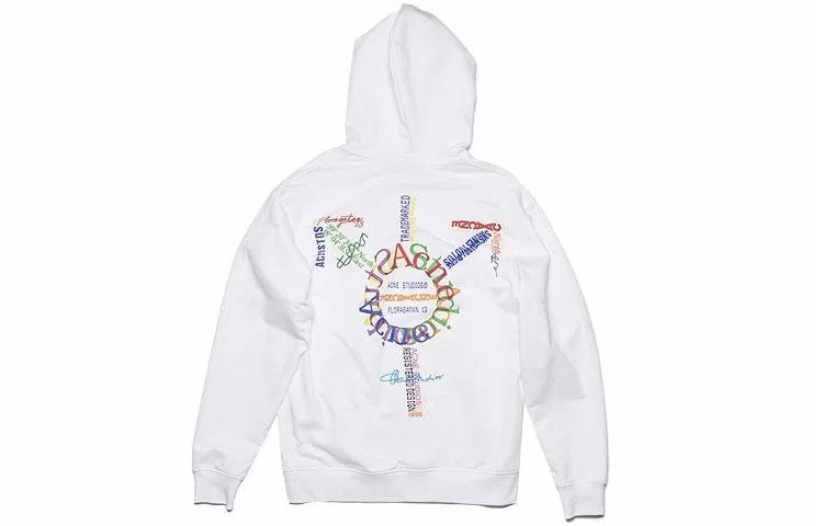 Acne Studios Hoodie White
