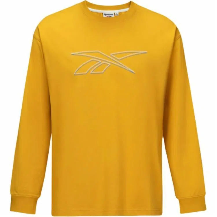 Reebok Logo Long Sleeve Tee Ginger
