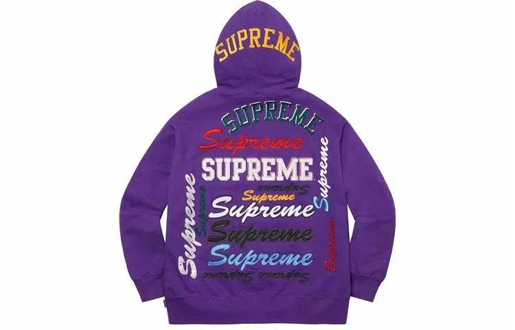 Supreme FW21 Week 1 Multi Logo Hooded Sweatshirt