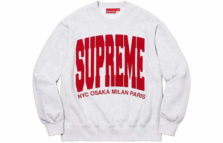 Supreme FW21 Week 1 Cities Arc Crewneck Logo