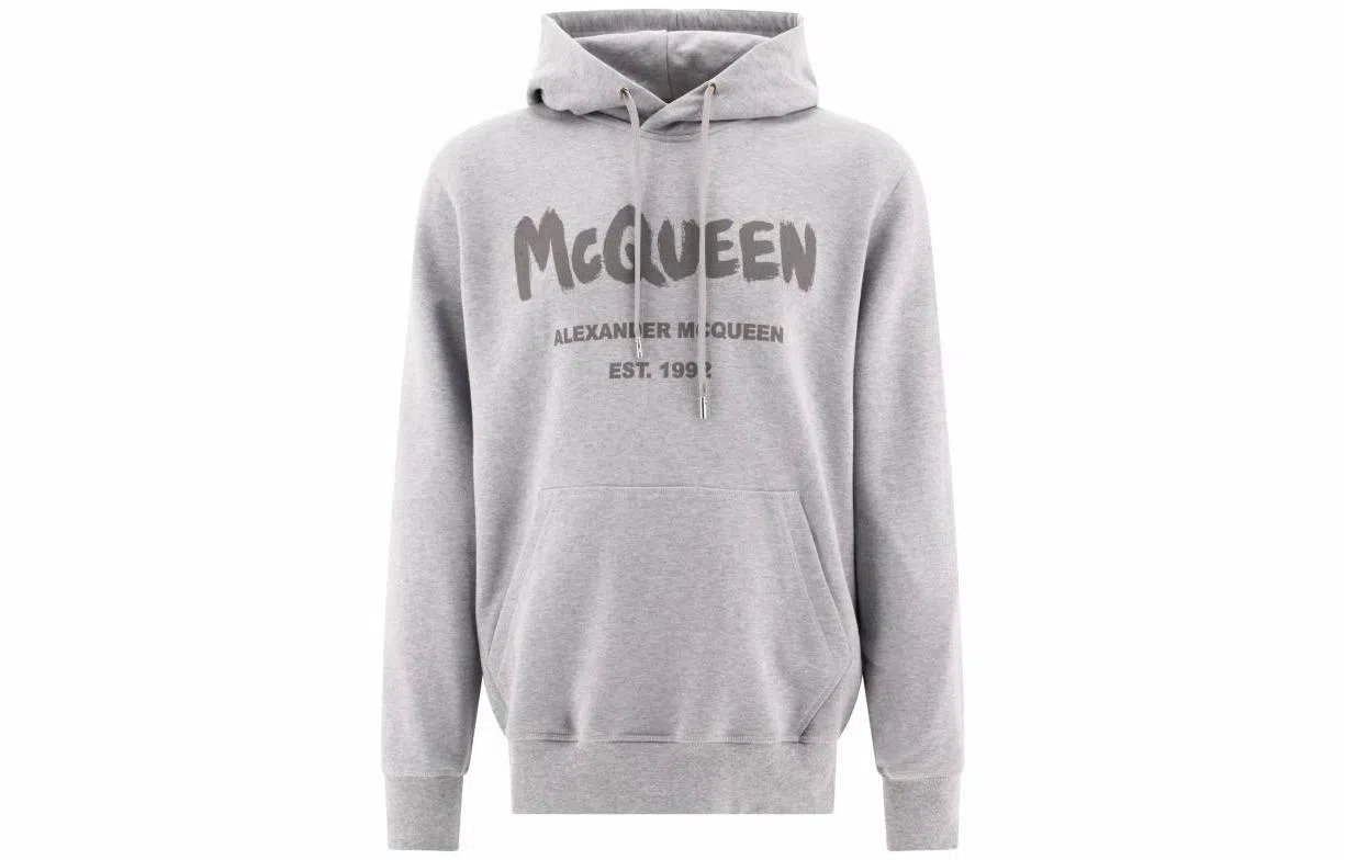 Alexander McQueen Long Sleeve Sweatshirt Grey
