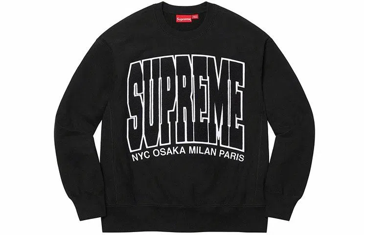 Supreme FW21 Week 1 Cities Arc Crewneck Logo