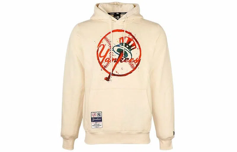 New Era MLB New York Yankees Paint Print Hoodie