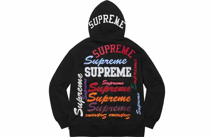 Supreme FW21 Week 1 Multi Logo Hooded Sweatshirt
