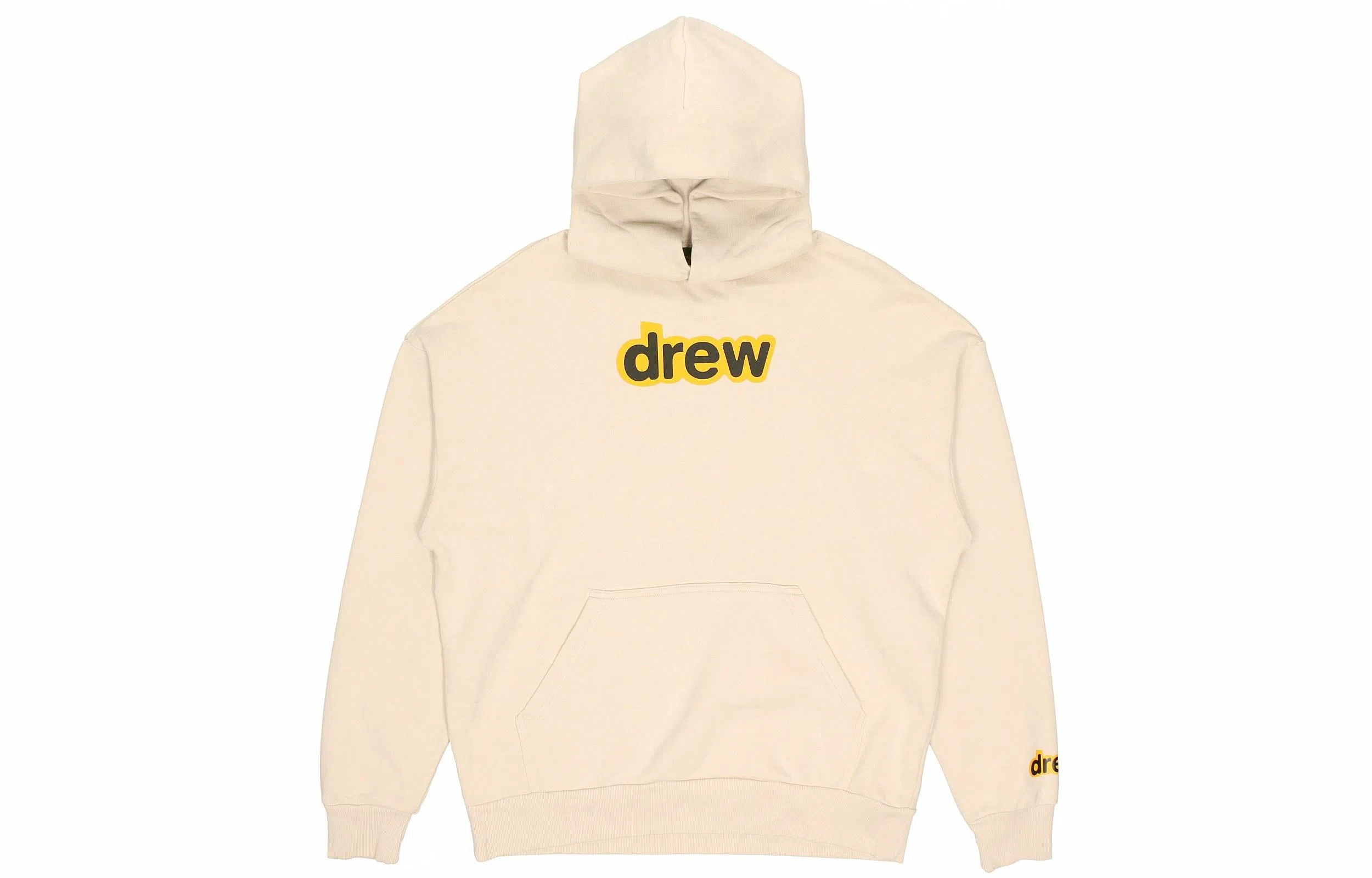 Drew House Logo FW21 Secret Hoodie Beig