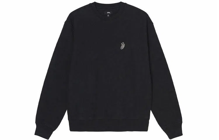 Stussy Swirl Embroidered Crew