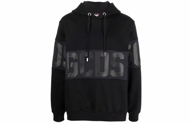 GCDS Hoodie Black