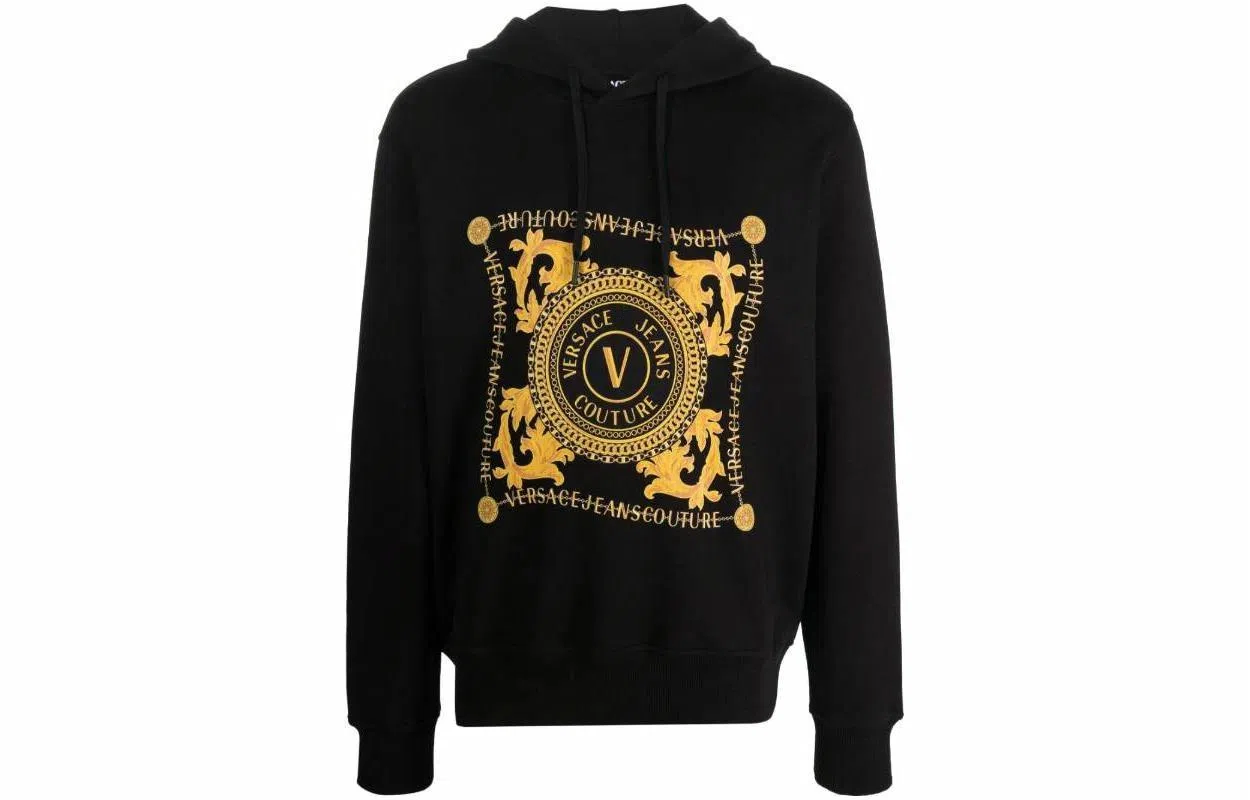 Versace Jeans FW23 Hoodie Black