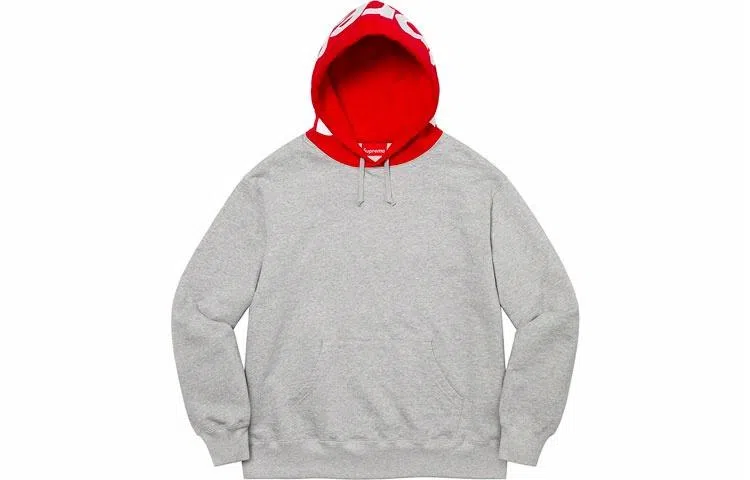 Supreme Contrast Hooded Sweatshirt