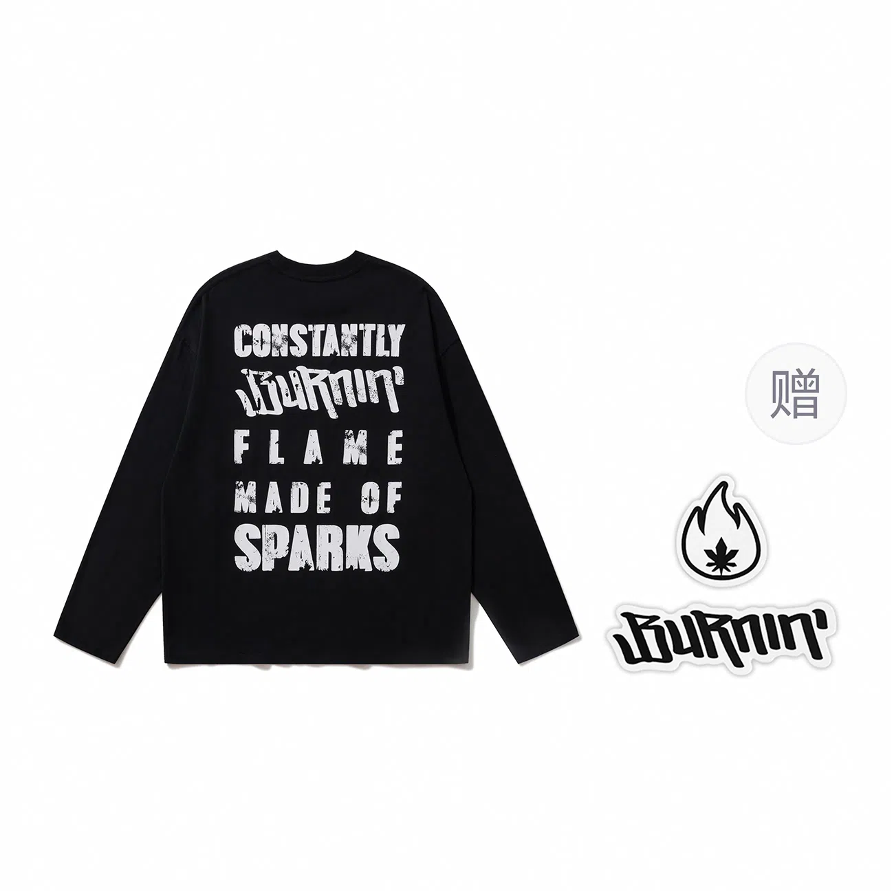 BURNIN 97'series LogoSloganT