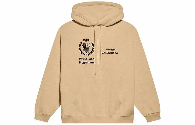 Balenciaga x WFP Hoodie Brown