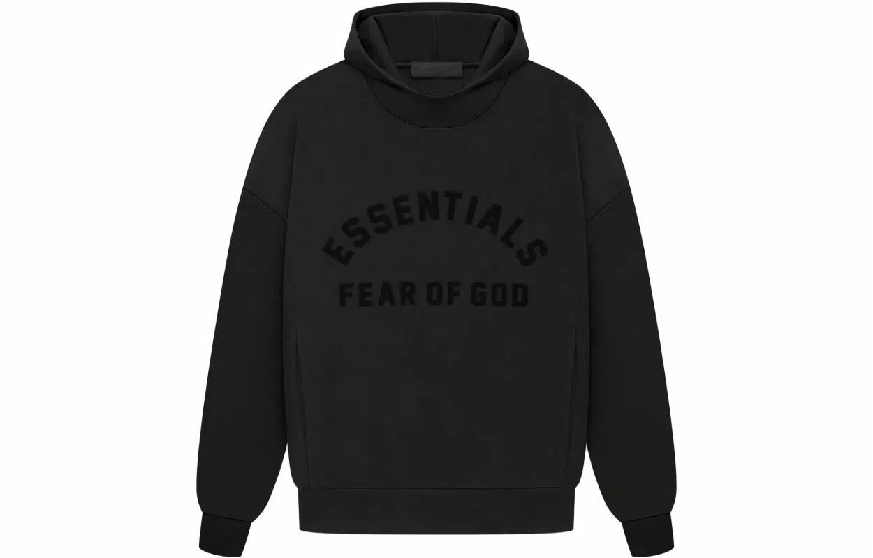 Fear of God Essentials SS23 Hoodie Jet Black