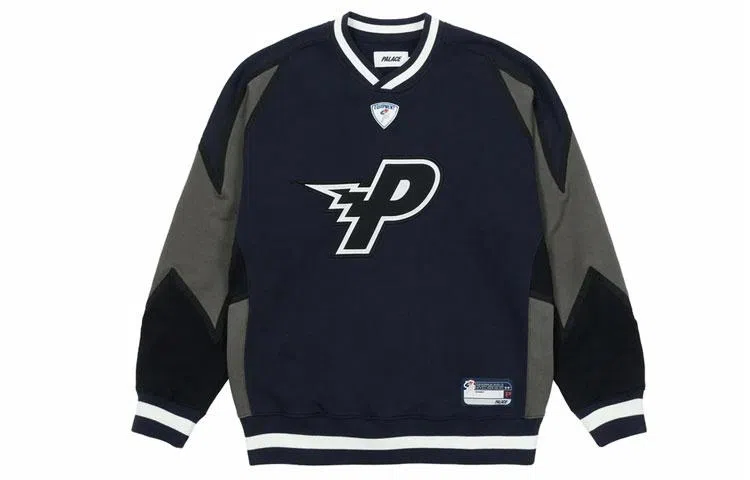 PALACE FW21 x SALOMON Bolt Crew GreyBlack LogoV