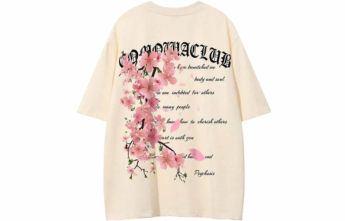 COMOWA Vintage Gothic Logo T-Shirt