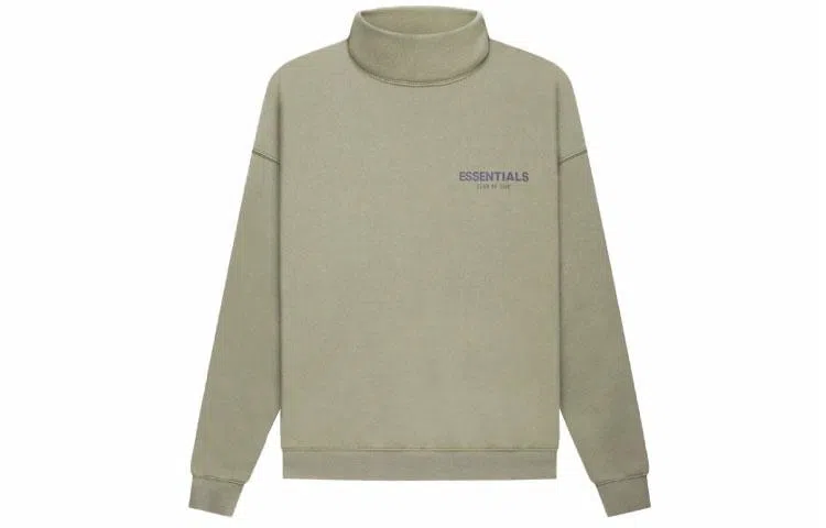 Fear of God Essentials FW21 Pullover Mockneck Pistachio