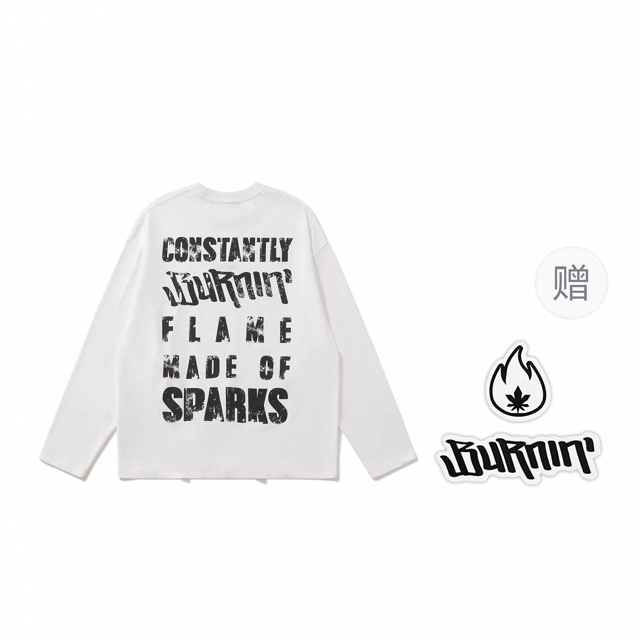 BURNIN 97'series LogoSloganT