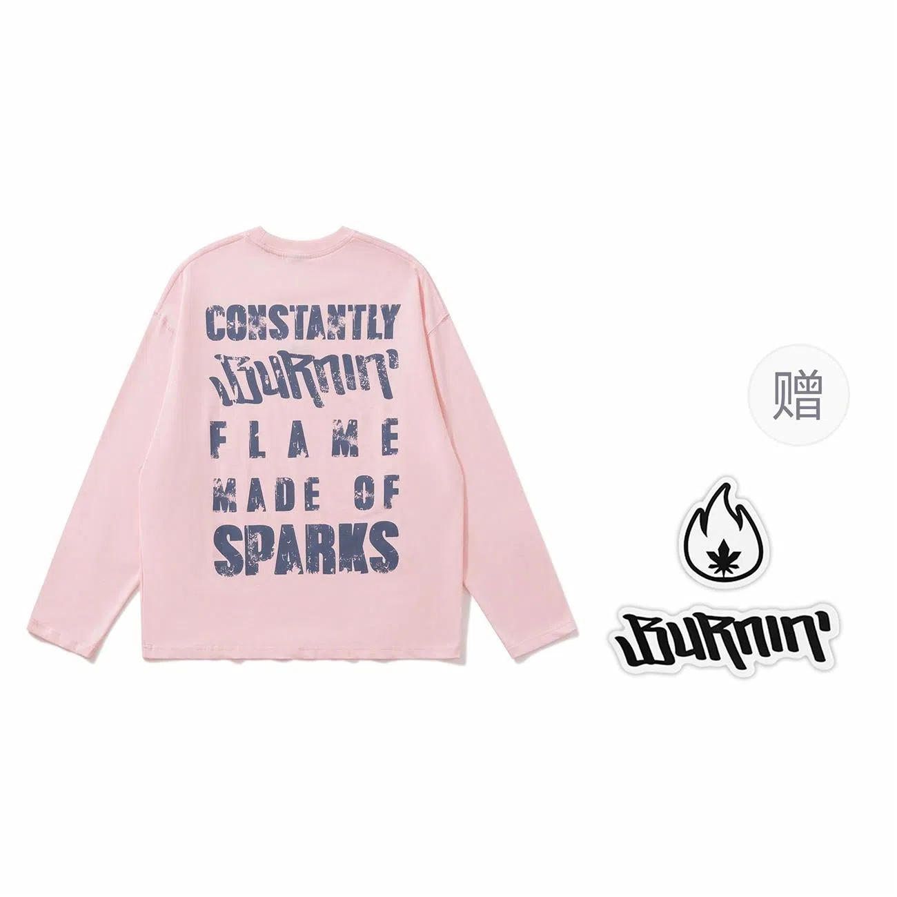 BURNIN 97'series LogoSloganT