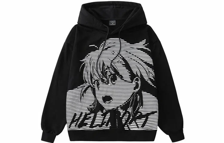 HELIPORT Electromagnetic Pullover Hoodie Black