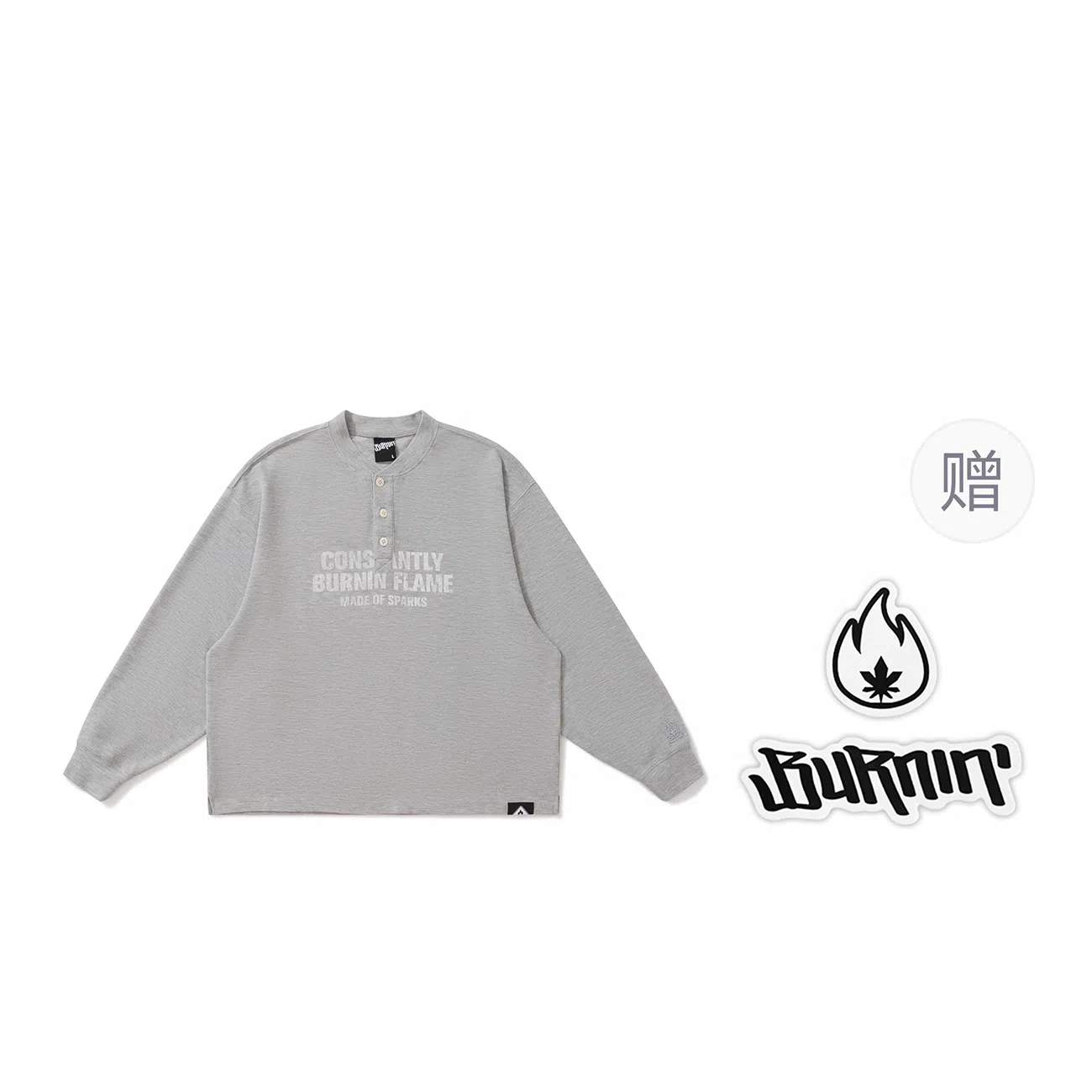 BURNIN 97'series SloganT