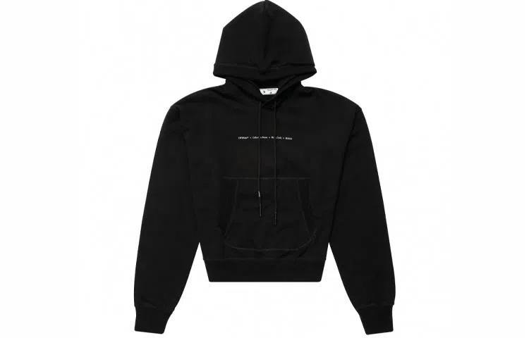 OFF-WHITE FW21 Hoodie Black