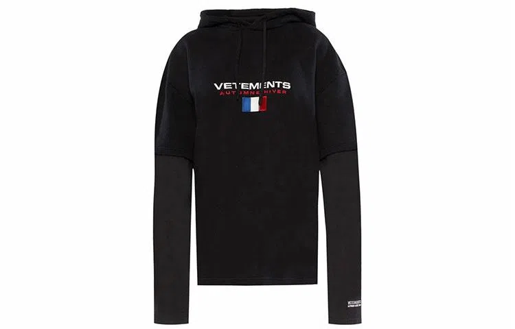 Vetements Hoodie Black