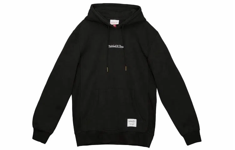 Mitchell & Ness Logo Hoodie Black