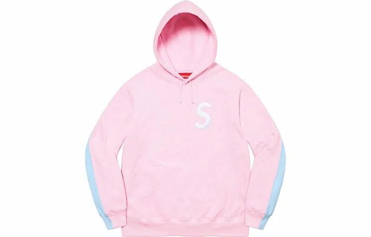 Supreme S Logo Split Hooded Sweatshirt