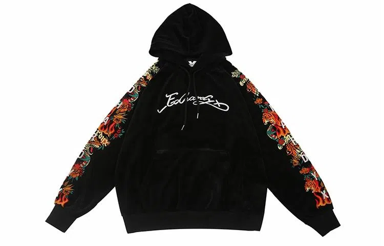 ED HARDY x Junji Ito Tomie Velvet Hoodie
