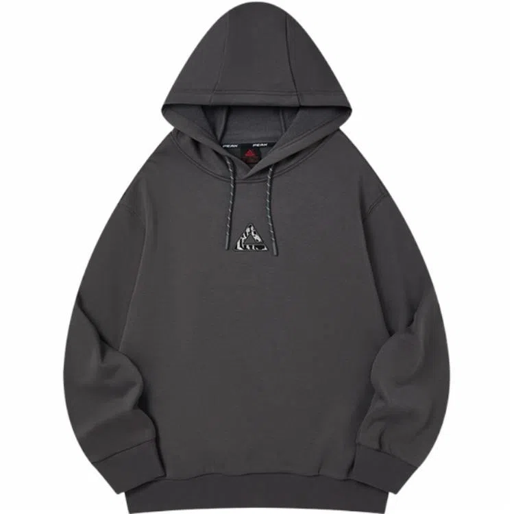 PEAK Hoodie Magnet Grey