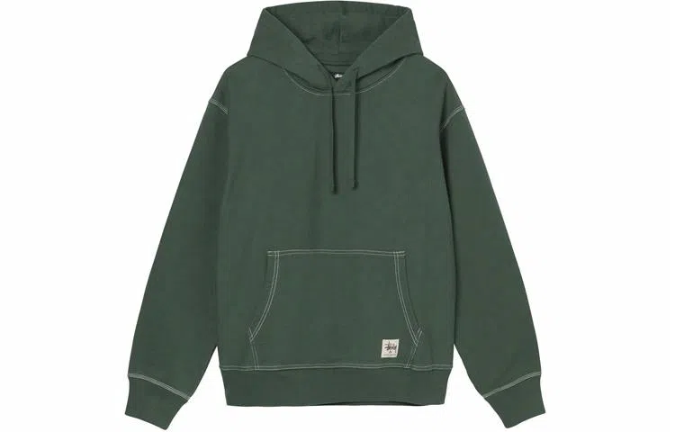 Stussy Contrast Stitch Label Hoodie