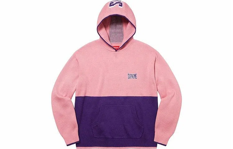 Supreme 2-Tone Hooded Sweater
