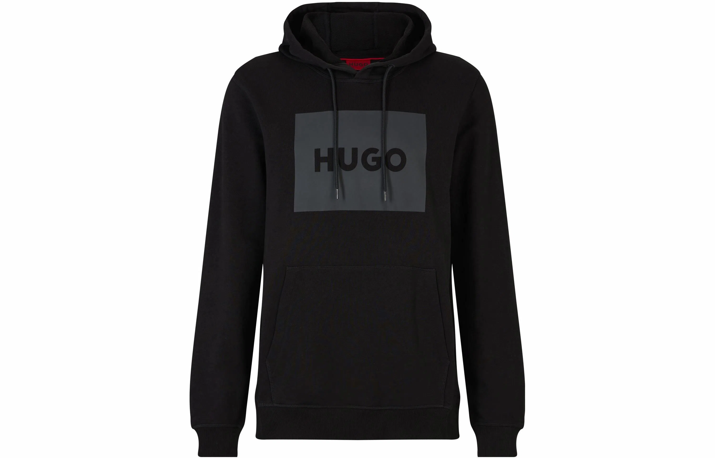 HUGO BOSS Logo Hoodie Black