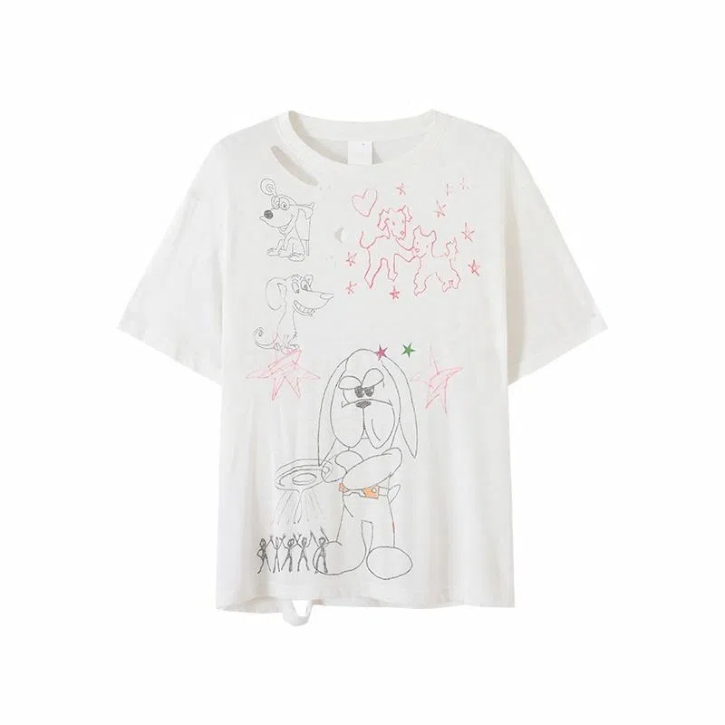 CONP SS24 Security Guard Puppy Doodle T-shirtT