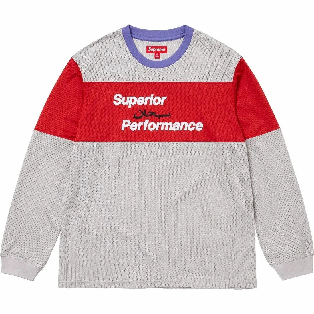 Supreme Arabic Mesh L/S Top