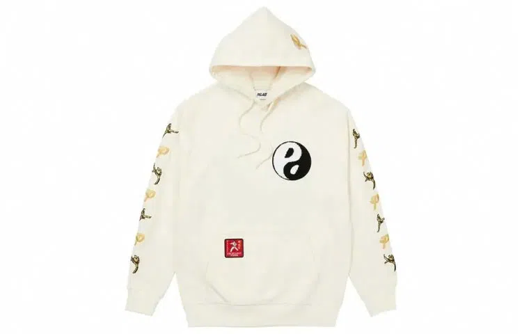 PALACE High Kickhood Oof White FW21