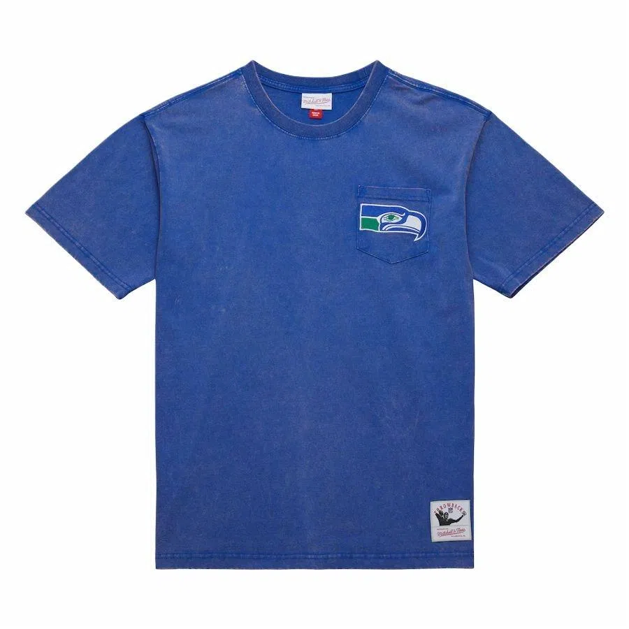 Mitchell Ness x NFL Seattle Seahawks Vintage Logo Fade Away Premium T