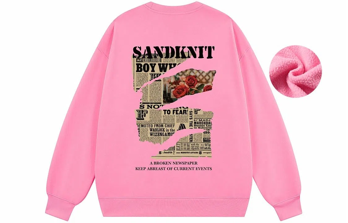 SandKnit Retro Rose Series Sweatshirt