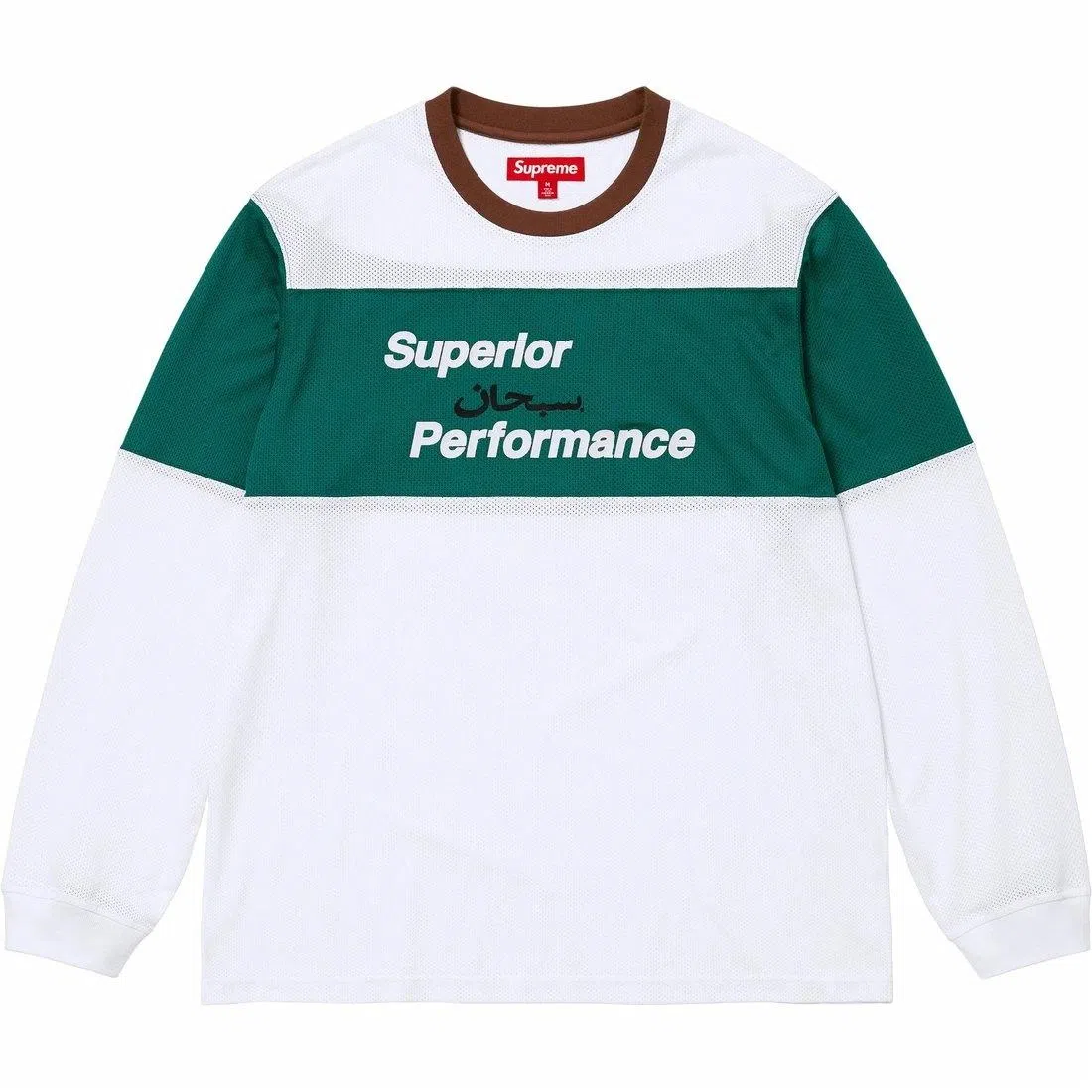 Supreme Arabic Mesh L/S Top
