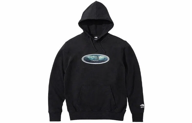 Supreme x The North Face Lenticular Mountains Hooded Sweatshirt